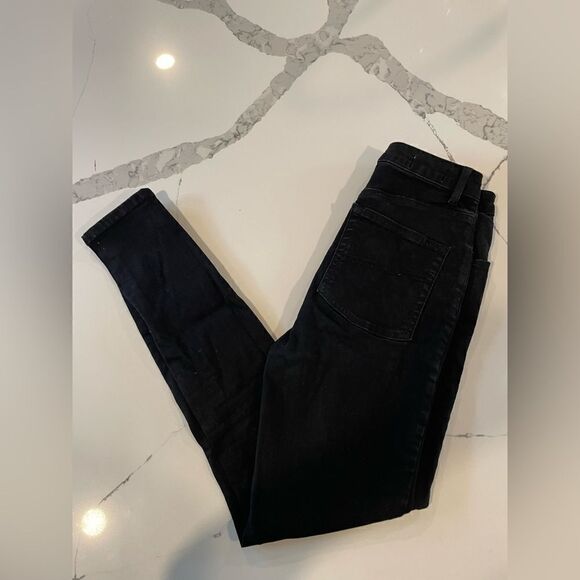 ASOS COLLUSION x001 Super Skinny Jeans Women’s Black, 28”x32" - Picture 2 of 8